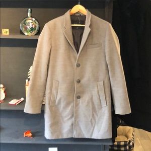 Paisley & gray mens dress topcoat pea coat